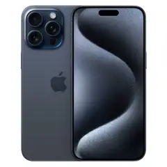 APPLE - IPhone 15 Pro Max eSIM 256GB 8GB Azul-Titanio - REACONDICIONADO GRADO A