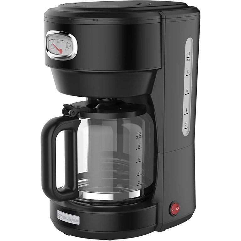 Cafetera eléctrica 10 tazas Retro WH negro