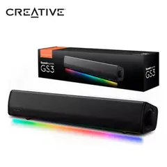 CREATIVE - PARLANTE GAMING SOUND BAR GS3 RGB 24W