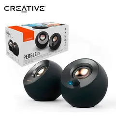 CREATIVE - PARLANTE PEBBLE V3 2.0 8W/16W BT/3.5MM USB-C-POWER/AUDIO