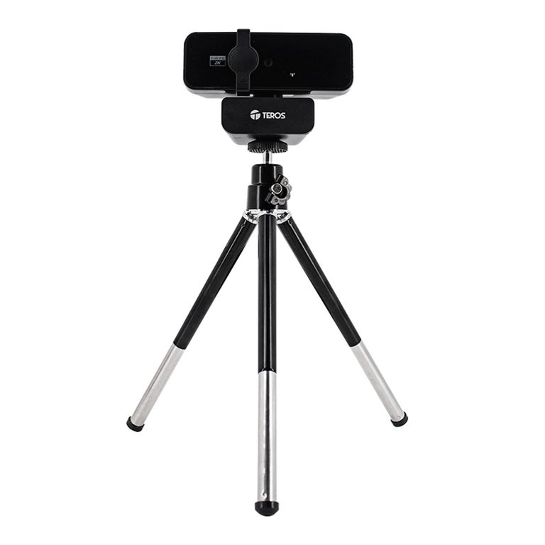 CAMARA WEB 2K USB CON TRIPODE TE 9072