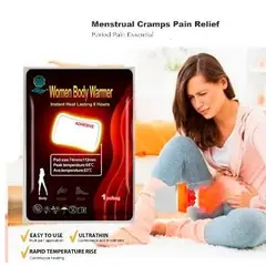 GENERICO - PACK DE 3 PARCHE portátiles para alivian dolor de calambre menstruales