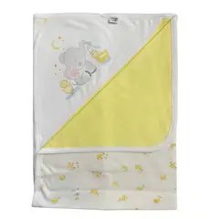 GENERICO - Manta Colcha de Bebé De Algodon Pima Amarillo