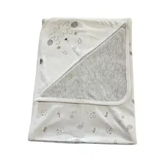 GENERICO - Manta Colcha de Bebé De Algodon Pima Gris