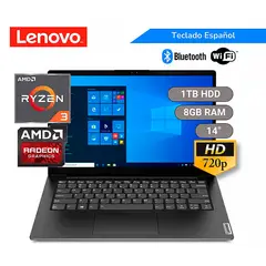 LENOVO - Laptop V14 G2 ALC 82KC0080LM AMD Ryzen 3 5300U 8Gb RAM 1TB HDD 14″HD
