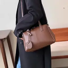 AURELA - Bolso Madison - Cartera de Cuero de Gran Capacidad para Mujer