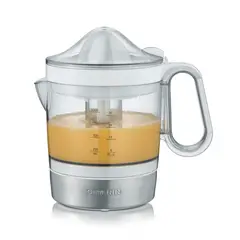 SEVERIN - Exprimidor de cítricos con acabados de acero inoxidable CP 3535