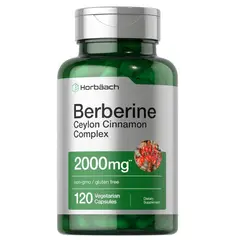 GENERICO - Berberine Con Canela De Ceilán 2000 Mg 120 Cap – Horbäach