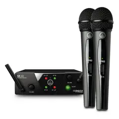 AKG - Microfonos De Mano Inalambrico Akg-set De 2 unidades - Wms40dual