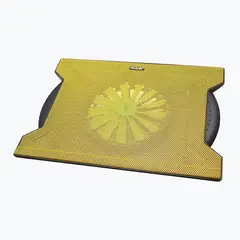 WESDAR - - Base Cooler para Notebook 10-15in USB HUBx4 - Negro Amarillo