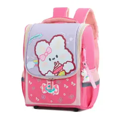 GENERICO - Mochila escolar Kawai juvenil con llavero para niños