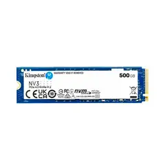 KINGSTON - DISCO SOLIDO 500GB NV3 M2 NVME
