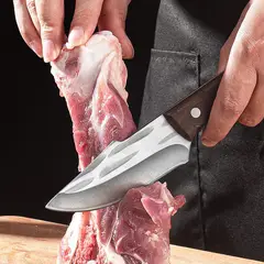 AURELA - Tetsuya™ - Cuchillo Japonés de Precisión de Mango de Madera con Funda