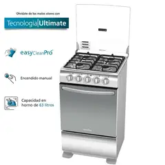 MABE - Cocina de piso de 52 cm Inox TX5110P1