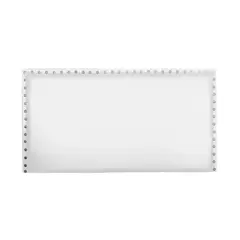 MAVISAC - Cabecera Venus Plaza Queen Color Blanco - Ultra Cuero
