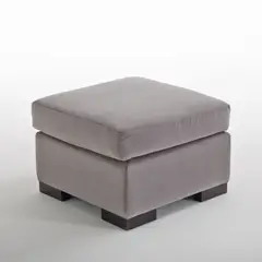 GENERICO - Puf Tom Ford Rectangular - Gris Claro