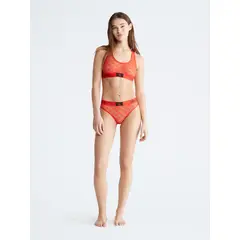 CALVIN KLEIN - 1996 LOGO LACE - UNLINED BRALETTE CK