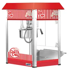 VENTUS - Maquina Popcorn 8 oz - Acero inoxidable- Acero y rojo- VMPC-8