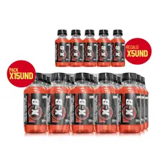 UNIVERSE NUTRITION - Quemador de Grasa XB GUARANÁ 15 botellas de 135 ml + 05 Quemadores de Regalo