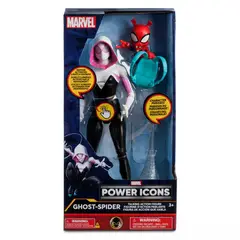 MARVEL - Power Icons Ghost-Spider con Luces y Sonidos
