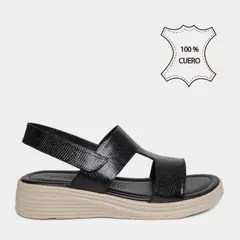 TOP MODEL - Sandalias Casuales Mujeres Tmo-N0017 Cuero