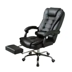OFIDEAS - Silla de Oficina Ergonómica Reposapies Dafi Cuero