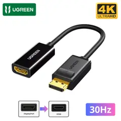 UGREEN - Adaptador Cable Display Port DPI A HDMI 4K 30HZ MM137