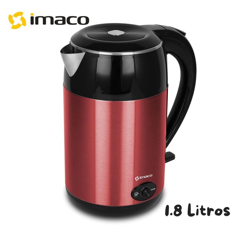 Hervidor Eléctrico 1.8 Litros KE1822SR Acero Inoxidable Rojo