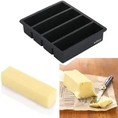 AURELA - Bandeja reutilizable larga para cubitos de hielo