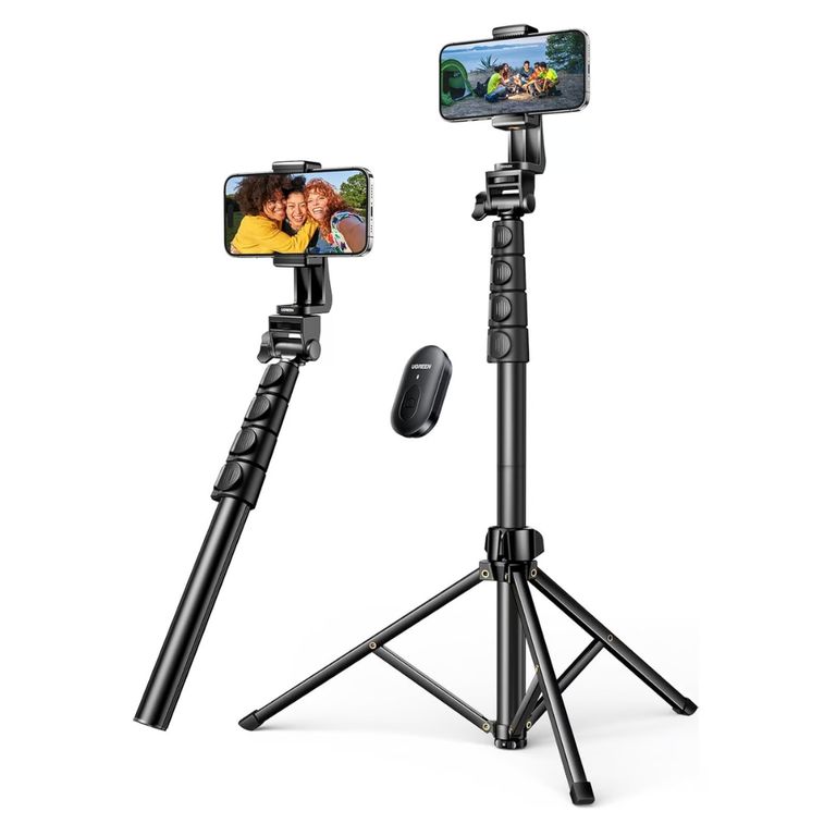 Tripode Selfie Stick Fotografia 80cm Live Streaming con Control Remoto Bluetooth LP680