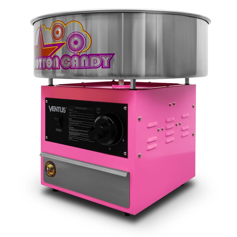 Maquina Algodon de Azucar a gas - Rosa - VAAG-52