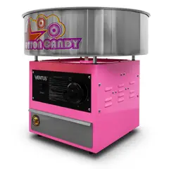VENTUS - Maquina Algodon de Azucar a gas - Rosa - VAAG-52