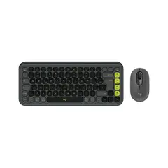 LOGITECH - Teclado + Mouse Pop Icon BluetoothWireless Graphite