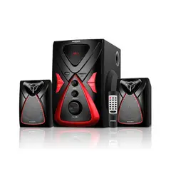 MICRONICS - Parlante 2.1 Absolut - MIC S7511BT Con BT, FM, USB