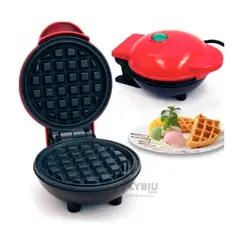 RYBIU IMPORT - Tostador Versatil para Waffles en Rojo Y+Post-it Adhesivos