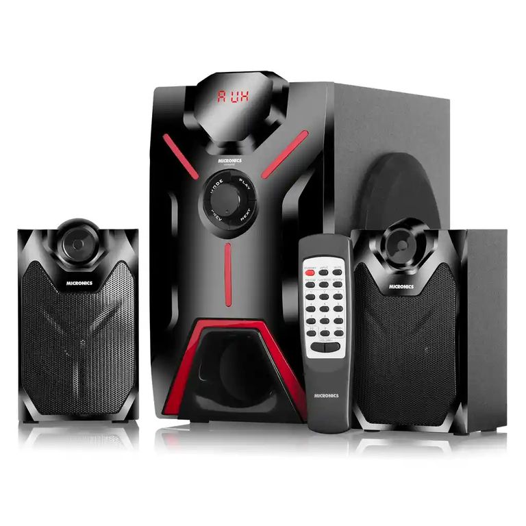 Parlante 2.1 Imagine MIC S7053BT Con BT, FM, USB