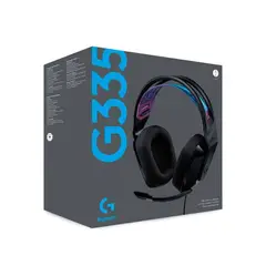 LOGITECH - AUDIFONO CON MICROFONO G335 CON CABLE NEGRO