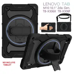 GENERICO - Funda Case Armor para Lenovo Tab M10 2da Gen 10.1 TB-X306F Anti Golpes