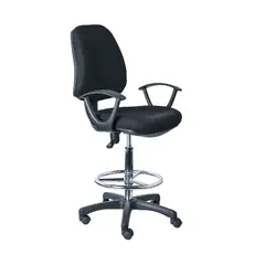 OFIDEAS - Silla Cajero Giratoria Link Negro
