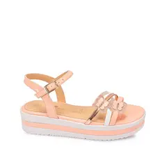 Piazza - Sandalia Dorsay Casual YADIRA-2517 Nude Kids