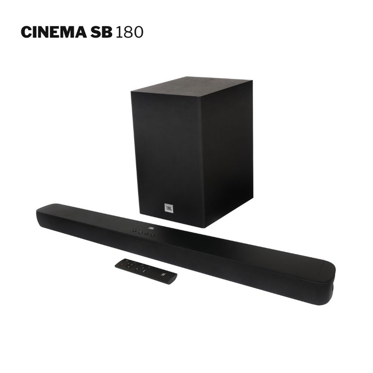 Barra de Sonido Cinema SB180 Extra Bass de Sonido Extraordinario