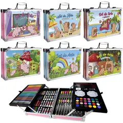 GENERICO - Maleta Set De Arte Diseño Capibara 145 Pzs