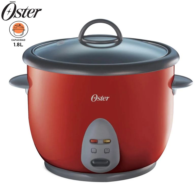 Arrocera Oster® 1,8 lts Antiadherente Roja