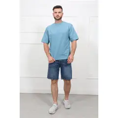 QH - Bermuda de jean para hombre
