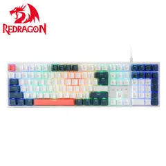 REDRAGON - Teclado TRUNDLE K668WBO-RGB English