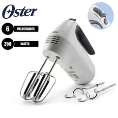 OSTER - Batidora de Mano FPSTHM3532 6 Velocidades 250W