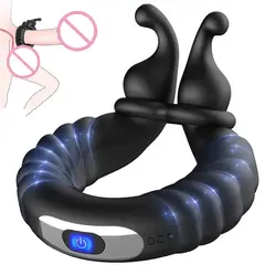 GENERICO - Anillo Vibrador para Estimulación en Color Negro