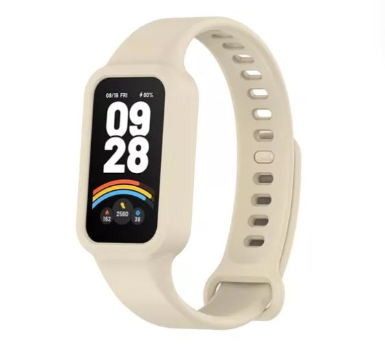 Corres Silicona para Xiaomi Smart Band 9 Active - Beige