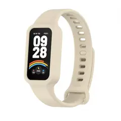 GENERICO - Corres Silicona para Xiaomi Smart Band 9 Active - Beige