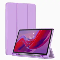 FUNDAANTIGOLPES - Funda Smart Cover para Tablet Lenovo M11 Lila